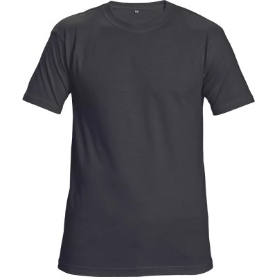 Červa, Tričko pánské TEESTA, krátký rukáv, černá, vel. XS-6XL