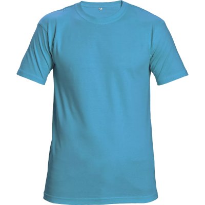Červa, Tričko pánské TEESTA, krátký rukáv, nebesky modrá, vel. XS-3XL