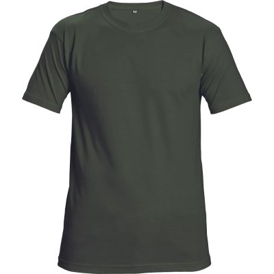 Červa, Tričko unisex GARAI, lahvově zelená, vel. S-3XL