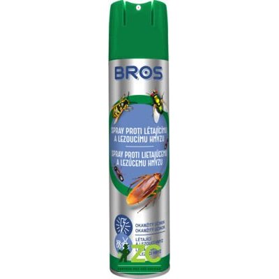 BROS, sprej proti létajícímu a lezoucímu hmyzu 400 ml