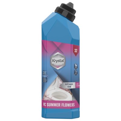 Cormen,  KRYSTAL WC summer flowers 750 ml NOVINKA