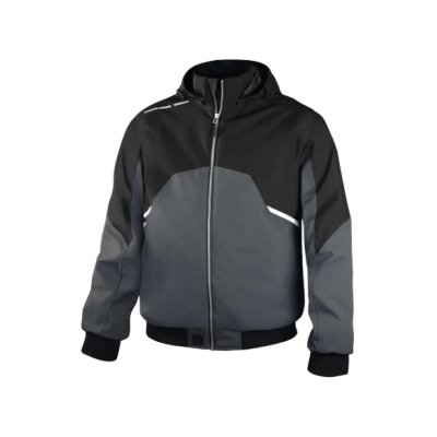 Delta, Zateplená bunda OCALA šedo-černá, vel.S-3XL