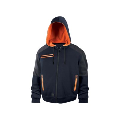 Delta, Mikina pánská RIGA, nám. modrá-černá, vel. S - 3XL