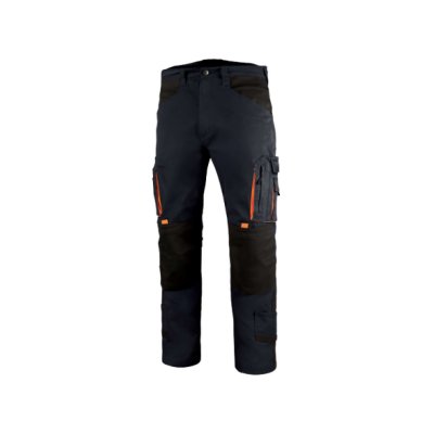 Delta, Kalhoty do pasu, pracovní JACK-TR, nám. modrá-šedá, vel. S - 4XL