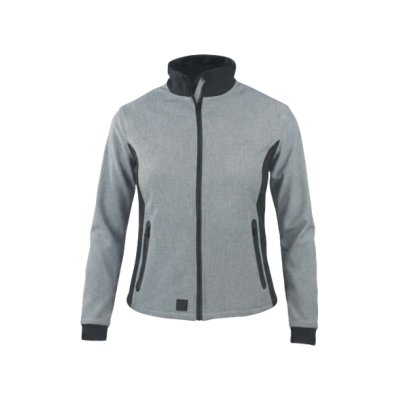 Delta, Mikina dámská softshellová VICTORIA, šedo-černá vel. XS - 2XL