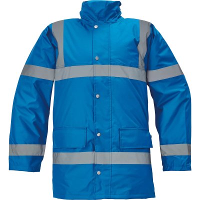 Červa, Bunda zateplená, reflexní, SEFTON HV, royal modrá, vel. XS-3XL