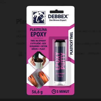 Debbex, Plastelína Epoxy