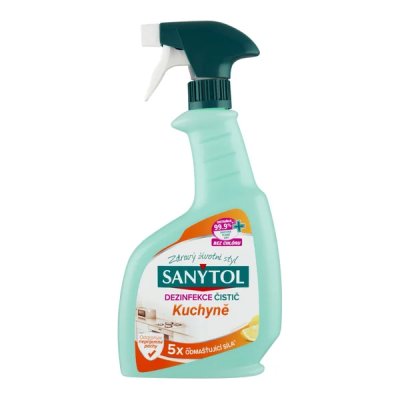 SANYTOL, Dezinfekce odmašťující čistič kuchyně, 500 ml