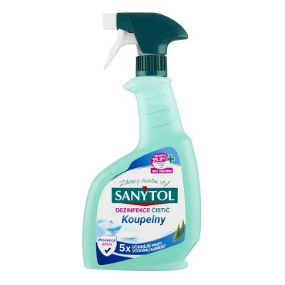 SANYTOL, Dezinfekce čistič - koupelny, 500 ml