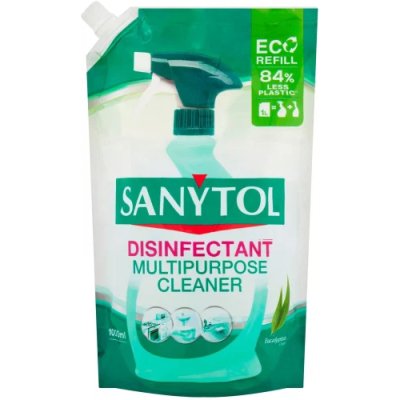 SANYTOL, Dezinfekce univerzální čistič eukalyptus náhradní náplň, 1000 ml