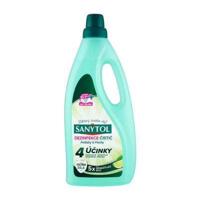 SANYTOL, Dezinfekce univerzální čistič podlahy a plochy 4 účinky, 1 L