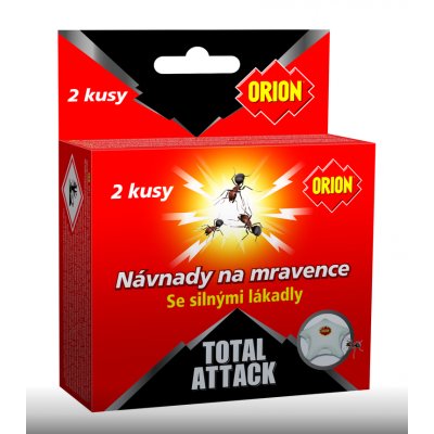 ORION, TOTAL ATTACK nástrahy na mravence, 2ks/bal.