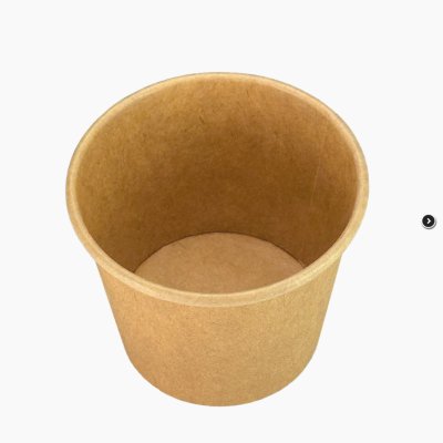 Papírový kelímek EKO na dresing 100 ml O62 mm kraft ideal pack®, bal/50 ks