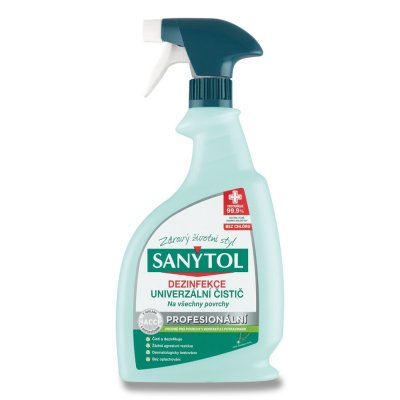 SANYTOL, Professional univerzální čistič, 750ml, HACCP
