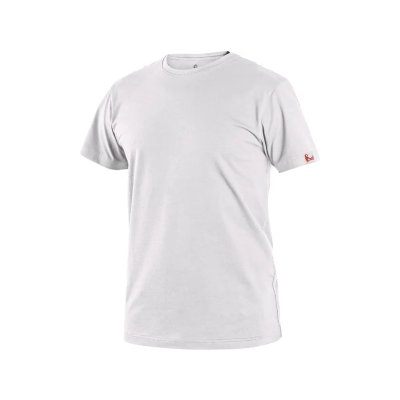 CXS, Triko pánské NOLAN, krátký rukáv, bílé, vel. S-3XL
