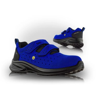 VM Footwear, Obuv sandál bezpečnostní, ZANZIBAR ESD, modrý vel. 36 - 47