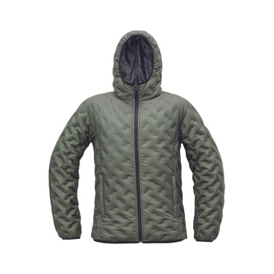 Červa, NEURUM péřová bunda olivová, vel. XS-4XL