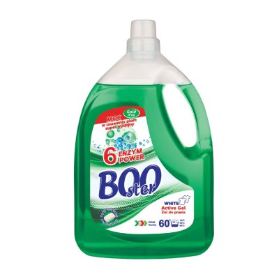 Prací gel  Booster WHITE, 3000 ml