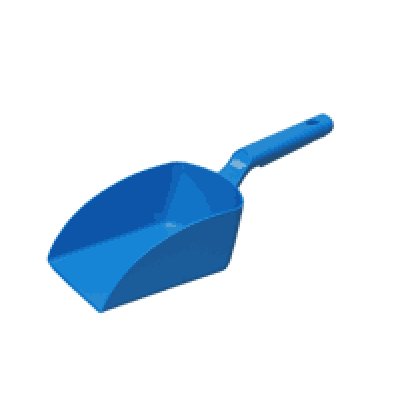 Vikan, lopata ruční střední, 100°C, modrá