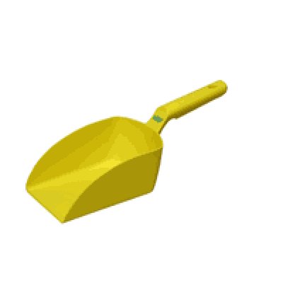 Vikan, lopata ruční střední, 100°C, žlutá