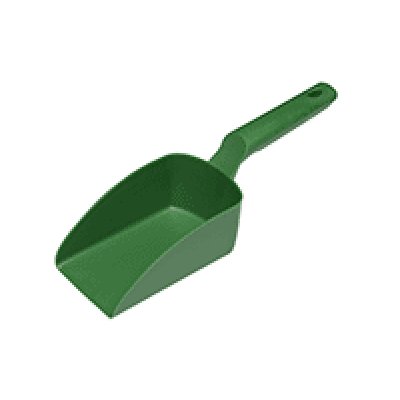 Vikan, lopata ruční malá, 100°C, 300x90x97, zelená