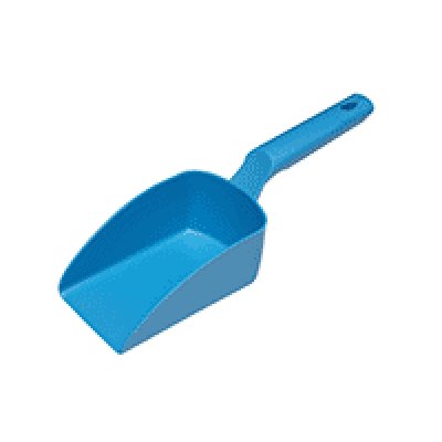 Vikan, lopata ruční malá, 100°C, 300x90x97, modrá