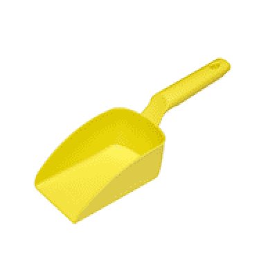 Vikan, lopata ruční malá, 100°C, 300x90x97, žlutá