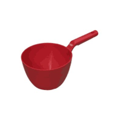 Vikan, naběračka kulatá 2 l, 100°C, červená