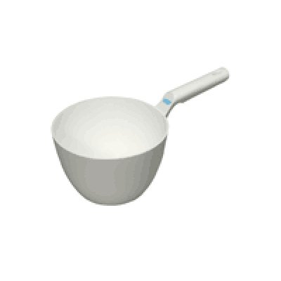 Vikan, naběračka kulatá 2 l, 100°C, bílá