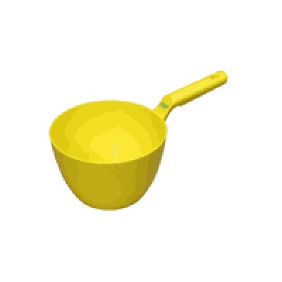 Vikan, naběračka kulatá 2 l, 100°C, žlutá