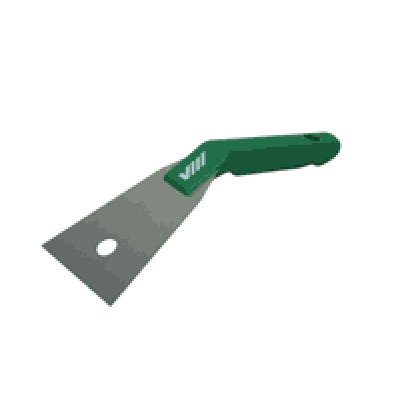 Vikan, špachtle ruční, 100°C, nerez, zelená