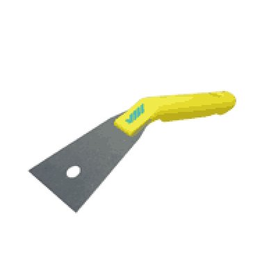 Vikan, špachtle ruční, 100°C, nerez, žlutá