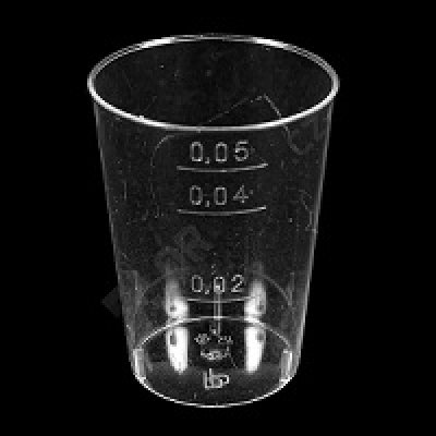 Kelímek na alkohol 0,04 l, 50 ks (10.01021)