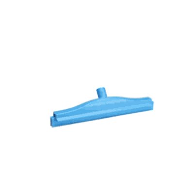 Vikan, stěrka s 2C dvojitou čepelí, 400 mm, 121°C, modrá