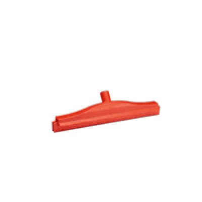 Vikan, stěrka s 2C dvojitou čepelí, 400 mm, 121°C, červená