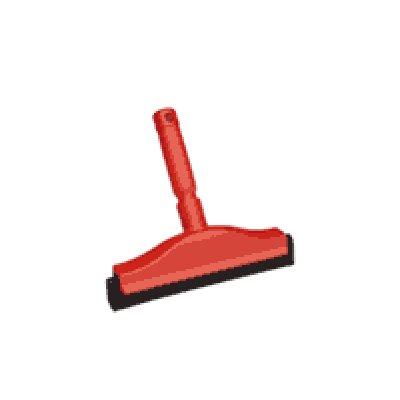 Vikan, stěrka klasická ruční, 250 mm, 100°C, červená