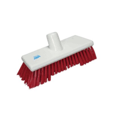 Vikan, kartáč na podlahy, 230 mm, 121°C, tvrdý, červený