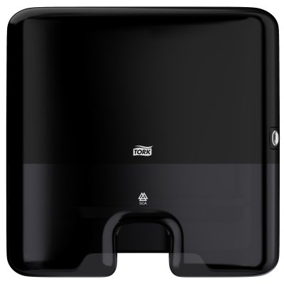 Zásobník na ručníky skládané TORK Interfold mini new, plast, černý AKCE poslední kusy