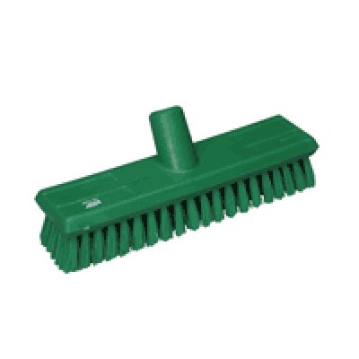 Vikan, kartáč na podlahy průtočný, 270 mm, 121°C, tvrdý, zelený