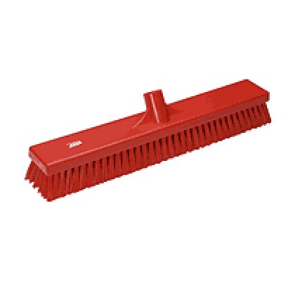 Vikan, kartáč na podlahy, 470 mm, 121°C, tvrdý, červený