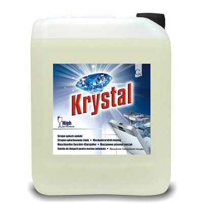KRYSTAL, prostředek čistící, na nádobí, strojní oplach, 5 L DOPRODEJ