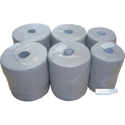 Papír toaletní EKO basic 240, recykl, 1vr., 215 m, šedý 6ks/bal.