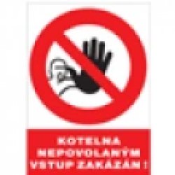 Výstražné a bezpečnostní cedule