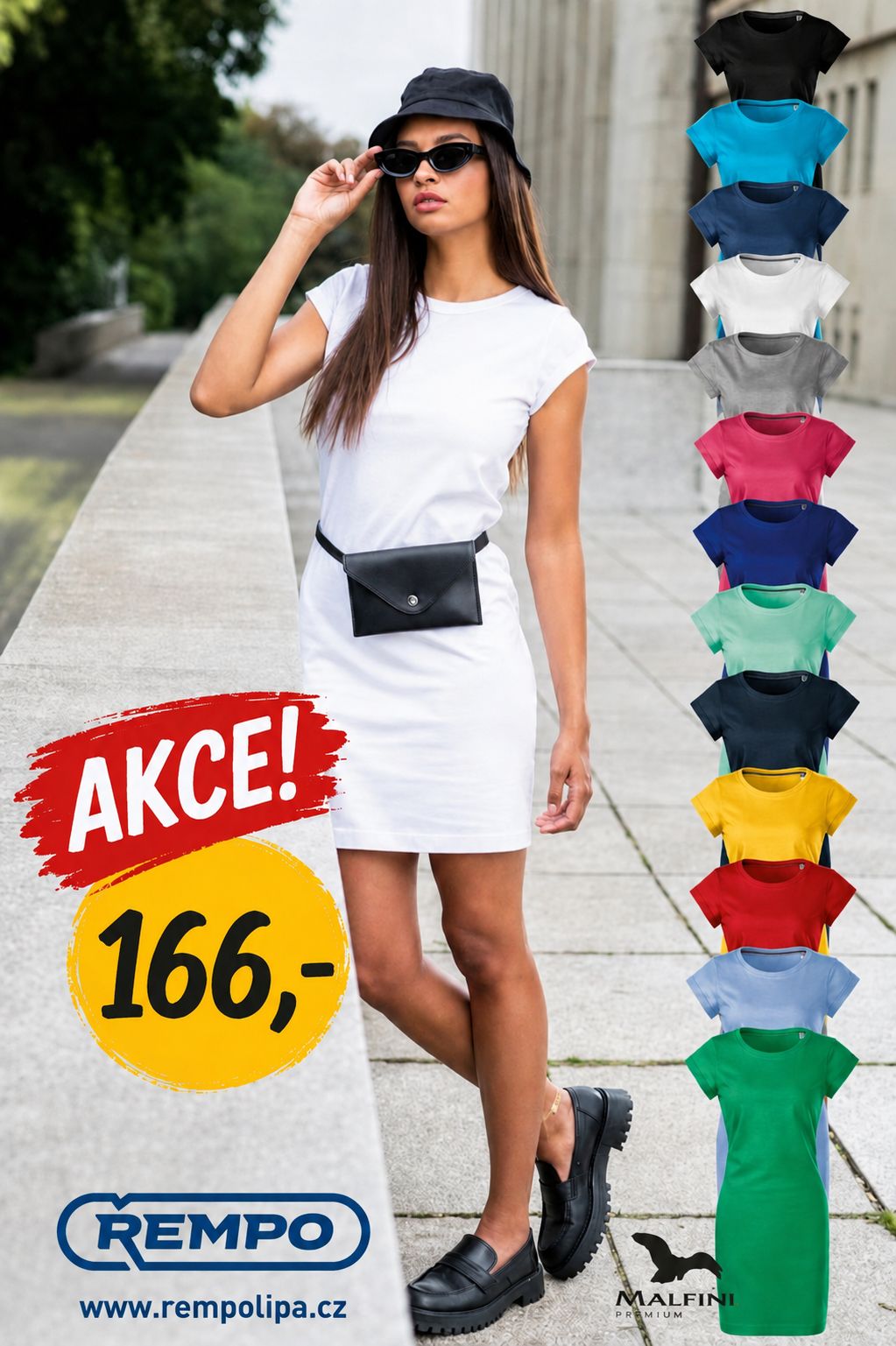AKCE MALFINI, Dámské šaty Freedom